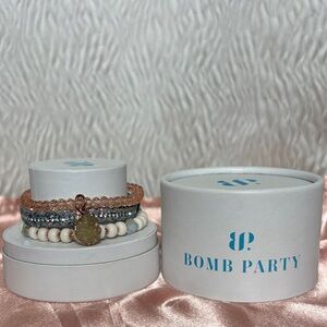 New Bomb Party Southern Summer Love Beaded Bracelet Set